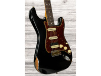 Fender  Custom Shop Limited Edition 67 Strat HSS Relic Aged Black