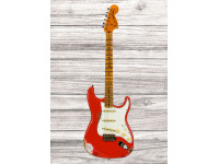 Fender Custom Shop Limited Edition 69 Stratocaster Heavy Relic Aged Fiesta Red