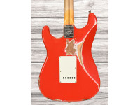 Fender Custom Shop Limited Edition 69 Stratocaster Heavy Relic Aged Fiesta Red