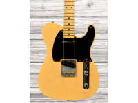Fender Custom Shop Limited Edtion 54 Blackguard Telecaster Faded Nocaster Blonde - Made in USA, Corpo: Ash, Braço: Quarter-Sawn AA Flame Maple, Perfil do braço: Large C, Construção: Bolt-On, Escala: Quarter-Sawn AA Flame Maple, 