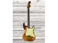 Fender Custom Shop LTD '60 Stratocaster Super Heavy Relic Super Faded Aged 3-Color Sunburst Sparkle