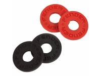 Fender Strap Blocks  - Bloqueio de cinta Fender Strap Blocks, Cor: Conjunto de quatro Blocos de Fender Strap (dois pretos e dois vermelhos) que proporcionam um meio extremamente simples e eficaz de travar as correias dos...