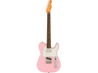 Fender  FSR Classic Vibe 60s Custom Laurel Fingerboard Shell Pink - 100% concebido pela Fender, Inspirada nos modelos Custom Telecaster da década de 1960, Pickups de alnico desenhados pela Fender, Acabamento do braço em tom vintage brilhante, Ferragens niqueladas, 