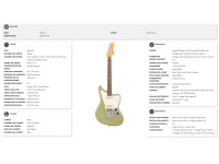 Fender Jaguar Player II RW Birch Green