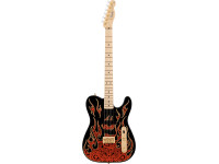 Fender  James Burton Maple Fingerboard Red Paisley Flames