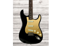 Fender Limited Edition 56 Roasted Stratocaster Special NOS Aged Black - Made in USA, Corpo: Alder, Braço: Quarter Sawn Roasted Maple, Perfil do  braço: Large C, Construção: Bolt-On, Escala: AAA Rosewood, 