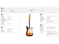 Fender  Michael Landau Signature 1968 Round-Laminated Rosewood Bleached 3-Color Sunburst