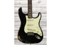  Guitarra elétrica/Guitarras formato ST Fender  Michael Landau Signature 1968 Stratocaster Relic Black