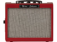 Fender  Mini Deluxe Amp Texas Red  - Fender Mini Deluxe Texas Red Combo, 1,5 W, saída para fone de ouvido, dimensões: 15 x 11,5 x 7 cm, 