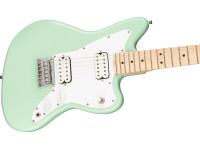 Fender Mini Jazzmaster HH Maple Fingerboard White Pickguard Surf Green