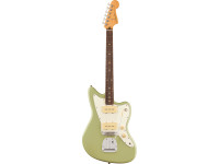 Fender  Player II Jazzmaster Rosewood Fingerboard Birch Green - Corpo em amieiro contornado, Perfil do braço em “C” moderno, Escala de pau-rosa com raio de 9,5” e bordas laminadas, Pickups Alnico V Single-Coil Jazzmaster® da série Player, Ponte Jazzmaster® com ...