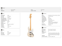 Fender  Player II Mod J Bass MN OLP