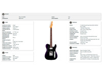 Fender Player II Modified Telecaster SH RW DSK