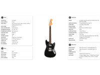 Fender Player II Mustang BLK