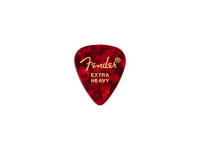 Fender Premium Celluloid Picks 351 Shape -12 Pack - Pack de 12 palhetas, Gauge Extra Heavy .048 / 1.22mm, Material de qualidade: Celuloide premium para durabilidade e resposta consistente., Design clássico: O formato 351 oferece um manuseio confortá...