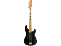 Fender Squier CV 70s P Bass MN BK - Une basse électrique à 4 cordes inspirée des Precision Basses des années 70., Plaquette de frein Fender Designed Alnico à simple spire divisée, Manche en érable avec profil en C fin, Échelle de 34 ... Fender Squier CV 70s P Bass MN BK - Une basse électrique à 4 cordes inspirée des Precision Basses des années 70., Plaquette de frein Fender Designed Alnico à simple spire divisée, Manche en érable avec profil en C fin, Échelle de 34 ...