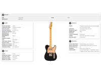Fender Squier FSR Classic Vibe 60s Custom Telecaster SH MN Black