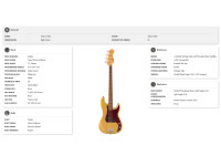 Fender Squier FSR CV 60S P-Bass LRL AZG