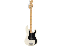 Fender Standard P BASS MN BPG OWT - Corpo em choupo com acabamento brilhante, Captador Fender Standard ceramic split single-coil P Bass, Ponte de 4 pinos com selas cromadas acetinadas, Braço em maple em forma de “C moderno” com acaba...