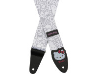 Fender  x Hello Kitty White Poly Strap 2