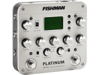 Fishman  Platinum Pro EQ Preamplificador Analógico - Para guitarra elétrica e baixo, Pré-amplificador classe A, Modelagem de tom: EQ de 5 bandas com médios que podem ser varridos, Filtro passa-alta ajustável, Controle de feedback: filtro notch de var...