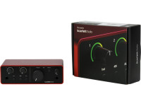 Focusrite Scarlett Solo 4th Gen Interface Áudio USB-C