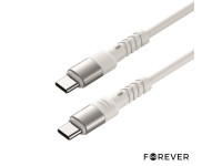 Forever mobile  Cabo USB-C Macho / USB-C Macho 2m PD 5A 100W CORE