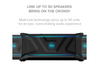 GEMINI Coluna Bluetooth V5.4 TWS Flutuante 300W IP67