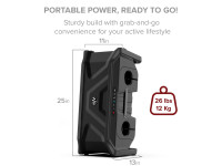 GEMINI Coluna Bluetooth V5.4 TWS Flutuante 300W IP67