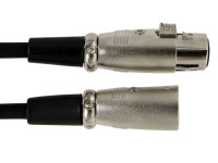 Gewa  Basic Line U/E 10 3 m - XLR (H) - XLR (M), Adequado para ligações de áudio balanceadas, 3 metros, 