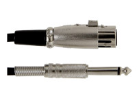 Gewa  Basic Line U/E 10 6 m - XLR (H) - Jack Mono 6,3 mm, 6 metros, 