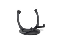 Gewa Suporte Violino - Suporte para instrumentos revestido a feltro, Profundidade da superfície do suporte para instrumentos 60/45 mm, Preto, 