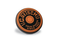 Gretsch Drums  Practice Pad Orange GREPAD6O  - Pad de treino Gretsch, 6 / 15 cm de diâmetro, Superfície de gel-silicone para uma melhor sensação, Revestimento anti-derrapante, Rosca de 8 mm para montagem de um suporte de pratos, 