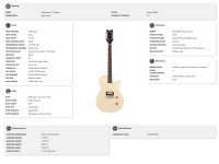 Gretsch Streamliner Jet 1 Pickup LRL Vintage White