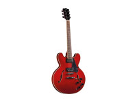 Guitarra elétrica hollowbody/Guitarras formato Hollowbody Guitarra Elétrica EKO Fusion Red