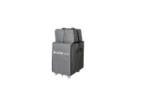 HK Audio  Lucas 2K18 Roller Bag - conjunto de capas, 3 pedaços, Adequado para LUCAS 2K18, Cor: cinza escuro, 