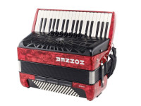 Hohner Bravo III 96 Silent Key Red