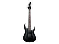 Ibanez  GRGA120-BKN - Corpo: Choupo, Pescoço aparafusado: Maple, Escala: Purpleheart encadernado, Inserções na escala de pontos brancos, Raio da escala: 400 mm, Comprimento da escala: 648 mm, 