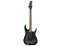 Ibanez  RG450QMB-TGB - Corpo: Meranti, Acima: Maple acolchoado, Braço aparafusado: Maple, Escala: Jatobá, Incrustações de pontos brancos na escala, Perfil do braço: Wizard III, 