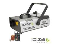 Ibiza LSM1500PRO  - Máquina de Fumos 1500W com Controlador / Comando DMX, Máquina de fumos c/ DMX e 2 comandos, Tensão funcionamentoo: 230Vac, Capacidade reservatório: 2.3 Litros, Fluxo de saída: ± 166m³, 1500W potênc...