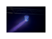 Ibiza  Moving Head 40W 4 em 1 Beam 2 Anéis LED DMX MIC STAR-BEAM-BL