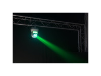 Ibiza  Moving Head 40W 4 em 1 Beam 2 Anéis LED DMX MIC STAR-BEAM-BL