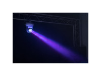 Ibiza  Moving Head 40W 4 em 1 Beam 2 Anéis LED DMX MIC STAR-BEAM-BL