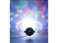 Ibiza  Projector Luz c/ 9 Leds RGBW DMX