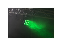 Ibiza  Projector Par c/ 9 Leds 6W RGBW DMX