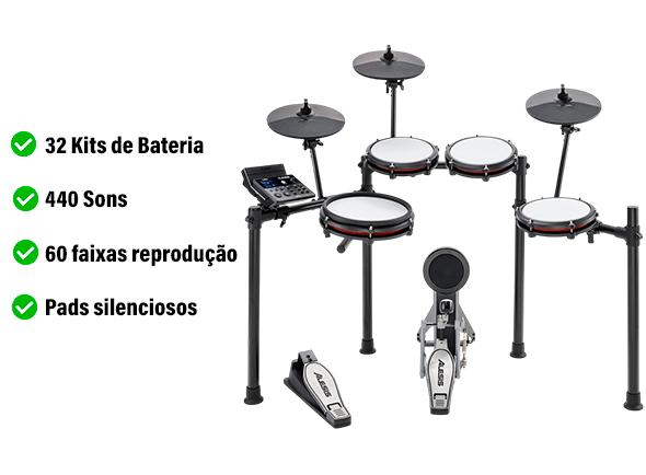 Alesis Nitro Max Kit Bateria Electronica Alesis Nitro Max Kit Bateria Electronica