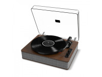 ION  Luxe LP Vinyl Player - Reproduza todos os seus discos, incluindo 33 1/3, 45 e 78 RPM, graças à reprodução de três velocidades, colunas estéreo integrados com saída de potência de 2 x 2W, Bluetooth funcionalidade Bluetoot...