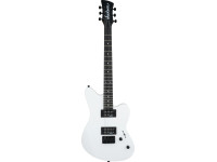 Jackson  JS22 Surfcaster HT SN WHT - Corpo: Álamo, Braço aparafusado: Maple, Escala: Amaranto, Incrustações de escala com pontos brancos, Raio do braço composto: 305 mm - 406 mm (12 - 16), Largura da pestana: 42,9 mm (1,6875), 
