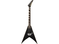 Jackson  Pro Plus Pure Metal KV1A - Corpo: Álamo, Braço de 3 peças: Maple, Escala: Ébano, Incrustações de escala de barbatana de tubarão peroladas, Raio do braço composto: 304,8 - 406,4 mm (12 - 16), Escala: 648 mm (25,5), 