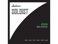 Cordas Jackson® Soloist™ Strings, Medium .010-.046 - 10-46, Nickel-Plated Steel, Ball End, 